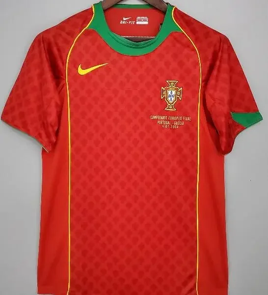 Portugal 2004 Home Retro Jersey