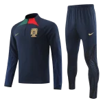 Portugal 2022-23 Half-zip Tracksuit Black