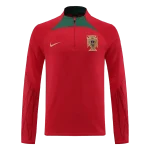 Portugal 2022-23 Half-zip Tracksuit Red