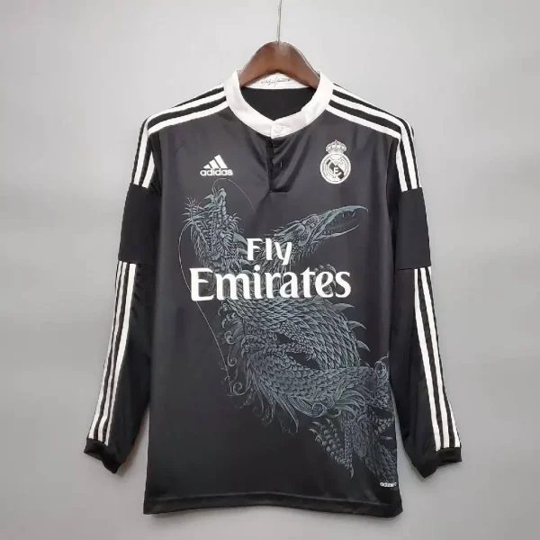 Real Madrid 2014/15 Third Long Sleeves Retro Jersey