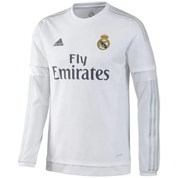 Real Madrid 2015/16 Home Long Sleeves Retro Jersey