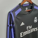 Real Madrid 2015/16 Third Away Long Sleeve Retro Jersey