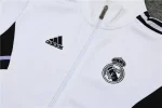 Real Madrid 2022-23 Jacket Tracksuit White