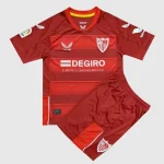 Sevilla FC 2022/23 Away Kids Jersey And Shorts Kit