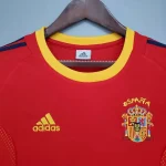 Spain 2002 Home Retro Jersey