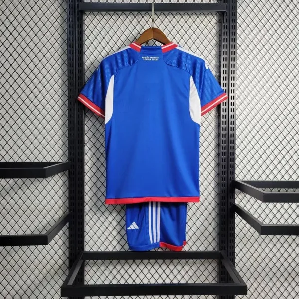 Universidad De Chile 2023/24 Home Kids Jersey And Shorts Kit