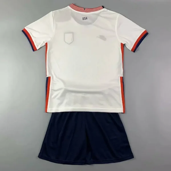 USA 2021 Home Kids Jersey And Shorts Kit