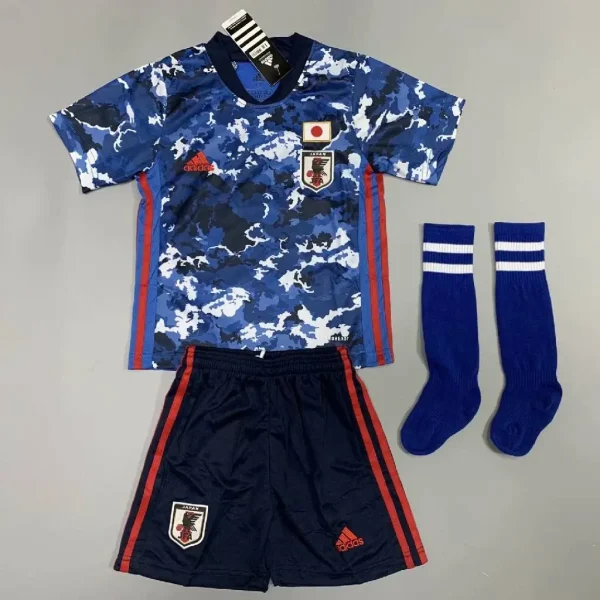 Japan 2020 Home Kids Jersey And Shorts Kit