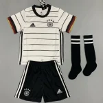 Germany 2021 Home Kids Jersey And Shorts Kit