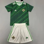 Northern Ireland 2020 Home Kids Jersey And Shorts Kit