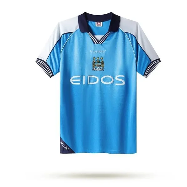 Manchester City 1999/01 Home Retro Jersey