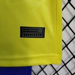 Brazil 2023/24 Home Kids Jersey And Shorts Kit