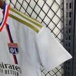 Olympique Lyonnais 2023/24 Home Kids Jersey And Shorts Kit