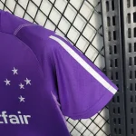 Cruzeiro 2023/24 Purple Kids Jersey And Shorts Kit