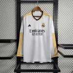 Real Madrid 2023/24 Home Long Sleeves Jersey