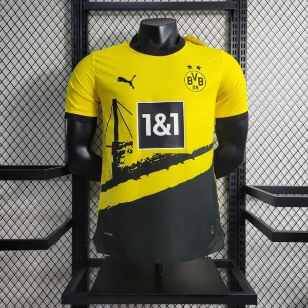 Borussia Dortmund 2023/24 Home Player Version Jersey