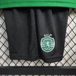 Sporting CP 2023/24 Home Kids Jersey And Shorts Kit