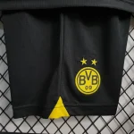 Borussia Dortmund 2023/24 Home Kids Jersey And Shorts Kit