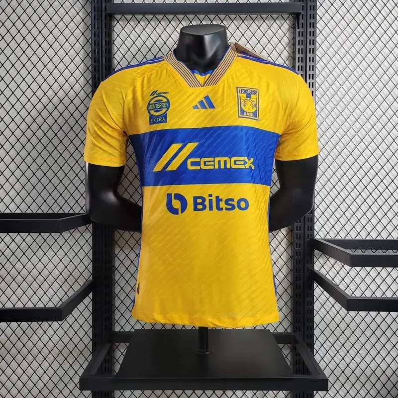 Tigres UANL 2023/24 Home Player Version Jersey