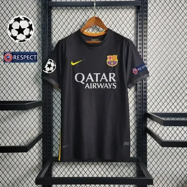 Barcelona 2013/14 Third Messi #10 With Patch Retro Jersey