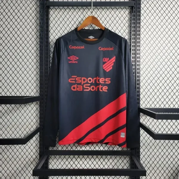 Athletico Paranaense 2023/24 Away Long Sleeves Jersey