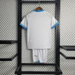 Olympique Marseille 2023/24 Home Kids Jersey And Shorts Kit