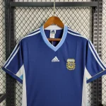 Argentina 1998 World Cup Away Retro Jersey