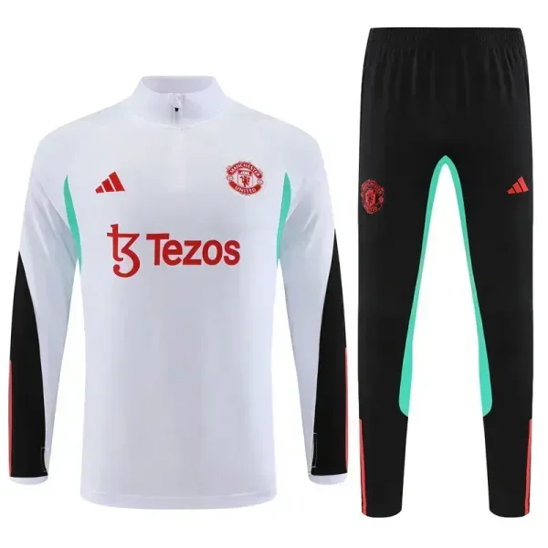 Manchester United 2023-24 Half-Zip Tracksuit