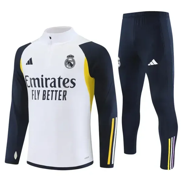 Real Madrid 2023-24 Half-zip Tracksuit