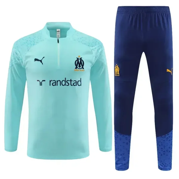 Olympique Marseille 2023-24 Half-zip Tracksuit