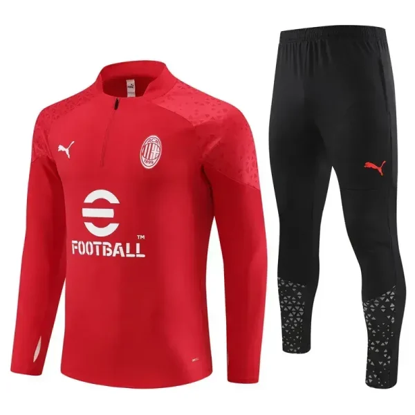 AC Milan 2023-24 Half-zip Tracksuit