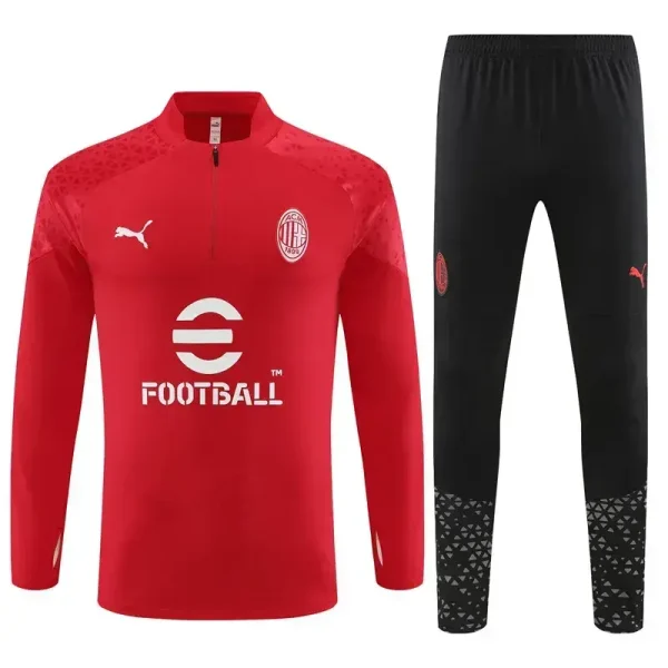 AC Milan 2023-24 Half-zip Tracksuit