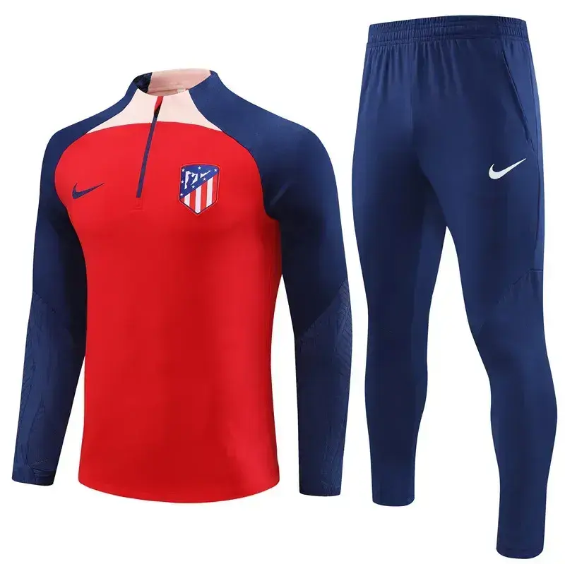 Atletico Madrid 2023-24 Half-Zip Tracksuit