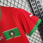 Morocco 2022/23 Home Kids Jersey And Shorts Kit