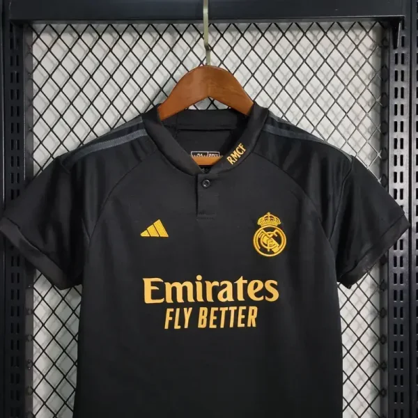 Real Madrid 2023/24 Third Kids Jersey And Shorts Kit