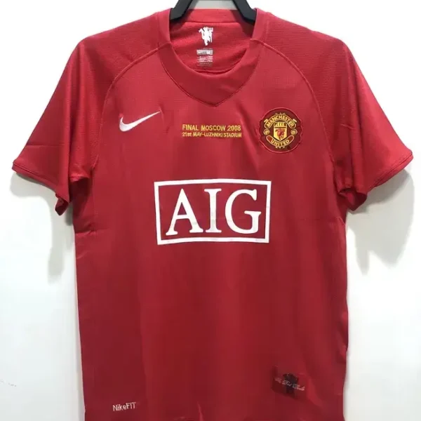 Manchester United 2008 Home Retro Jersey