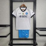 Napoli 2023/24 Away Kids Jersey And Shorts Kit