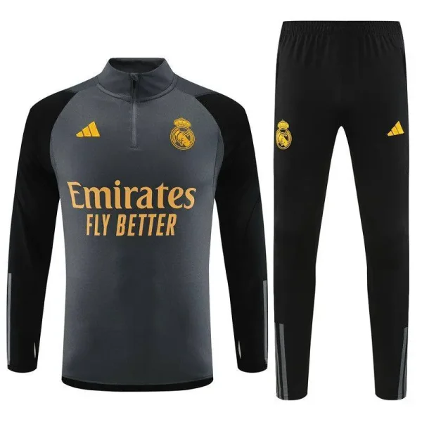 Real Madrid 2023-24 Half-zip Tracksuit