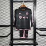 Inter Miami 2023/24 Away Long Sleeves Kids Kit