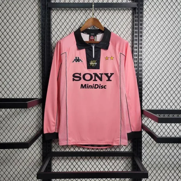 Juventus 1997/98 Away Long Sleeves Retro Jersey