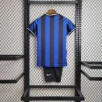 Inter Milan 2009/10 Home Kids Jersey And Shorts Kit