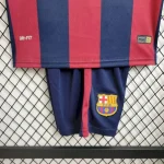 Barcelona 2014/15 Home Kids Jersey And Shorts Kit