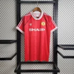 Manchester United 1990-92 Home Retro Jersey