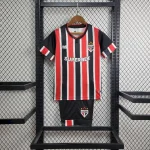 Sao Paulo 2024/25 Away Kids Jersey And Shorts Kit