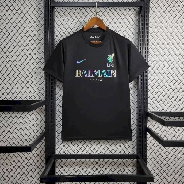 Liverpool 2024/25 Balmain Co-Branded Edition T-shirt