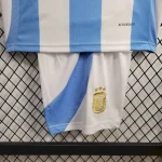 Argentina 2024/25 Home Kids Jersey And Shorts Kit