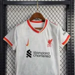 Liverpool 2024/25 Third Kids Jersey And Shorts Kit