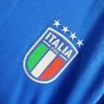 Italy 2024/25 Euro Away Kids Jersey And Shorts Kit